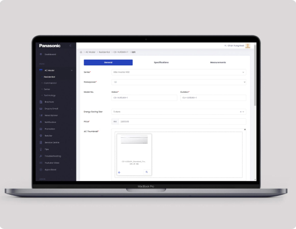 App Inteface
