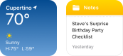 widgets