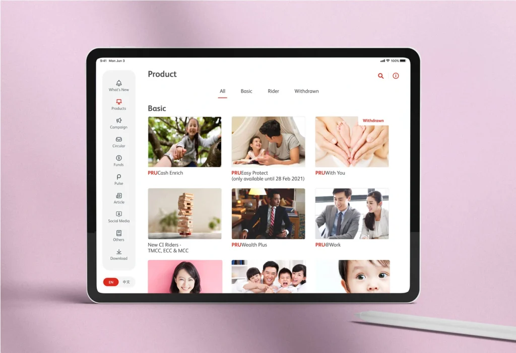 PRUProduct Prudential App