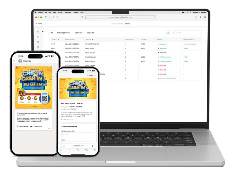 ClaimNow is an AI-powered contest management solution