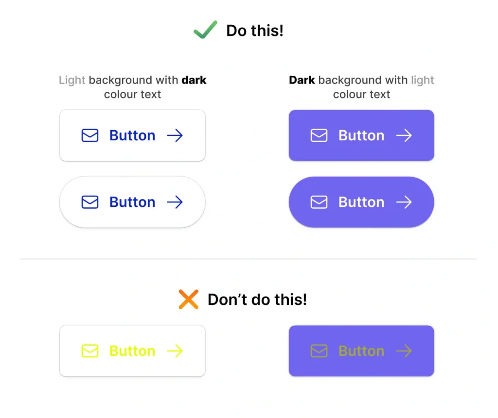Tips To Focus On Clarity For Effective Button Design