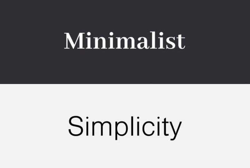 The Differences Between Minimalism & Simplicity
